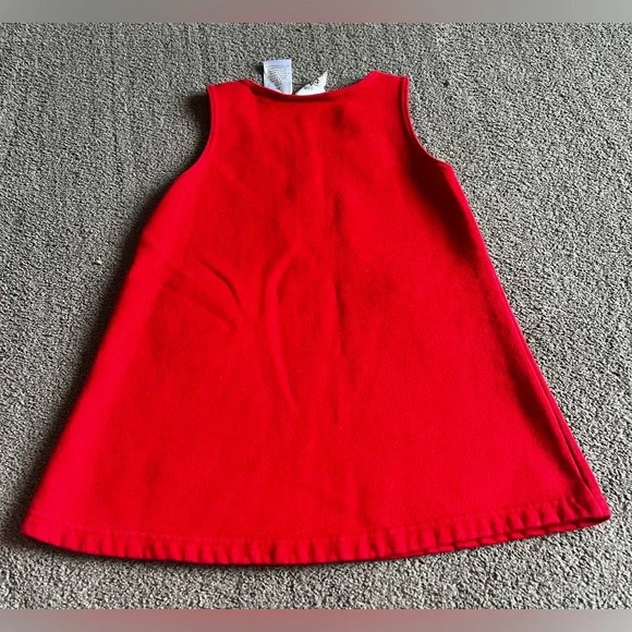 Vintage Disney Youth size 4T Minnie Mouse ‘Back to School’ Themed Red Dress - Picture 2 of 7